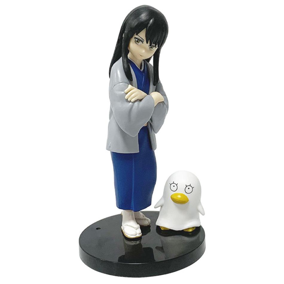 14cm Adokenette Gintama Sakata Gintoki figura de Anime Katsura Kotarou figura de acción Takasugi Shinsuke estatuilla modelo muñe