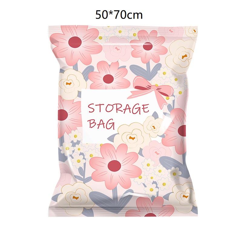 Vacuum Storage Bag Space Saver Bags Compression For Comforters And Blankets, Sealer Clothes Travel Packing Organizer