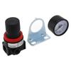 With Pressure Gauge Pressure Regulator Air Compressor 1/8" NPT Female Compressed Air Air Compressor 1/4NPT Por