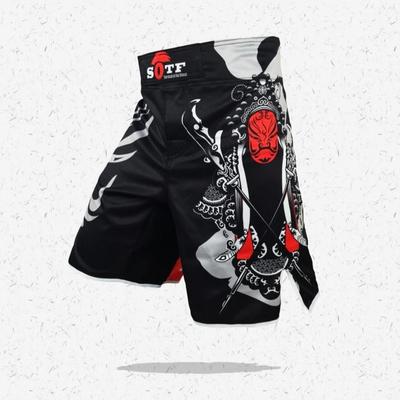 Mma kraťasy box muay thai boxerské trenýrky tygr muay thai kickbox bojové oblečení guan yu čínský vítr SOTF mma