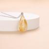 [COAI] [Koai] Teardrop Citrine November Birthstone Power Stone Necklace for Women
