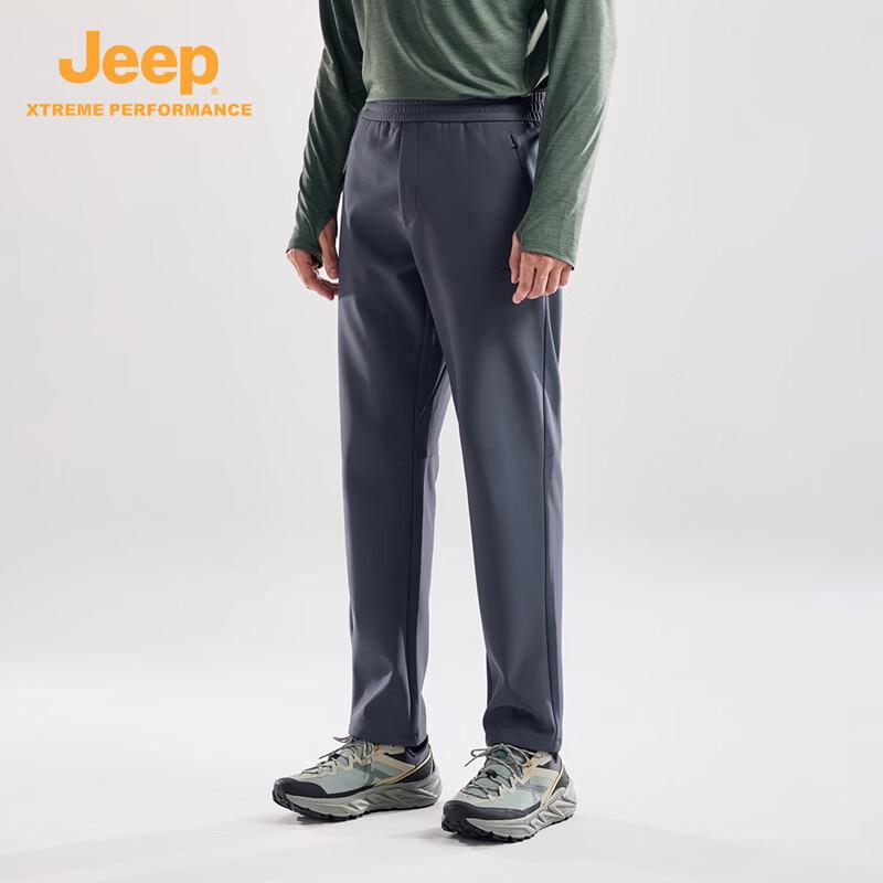 JEEP Men s Thermal Water-Resistant Softshell Pants L