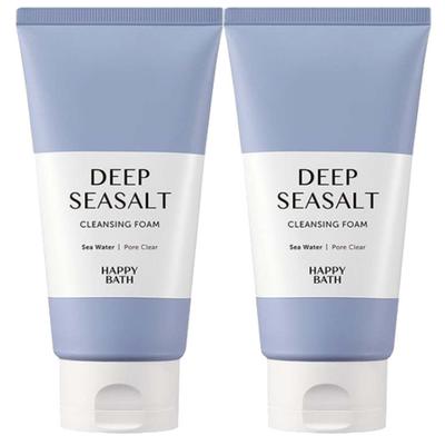 Sea Salt Deep Cleansing Foam, 150g, 2 Pieces