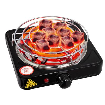 1000W Countertop Single Coiled Burner Electric Hot Plate Overheating Protection Easy To Clean Portable Electric Single Burner