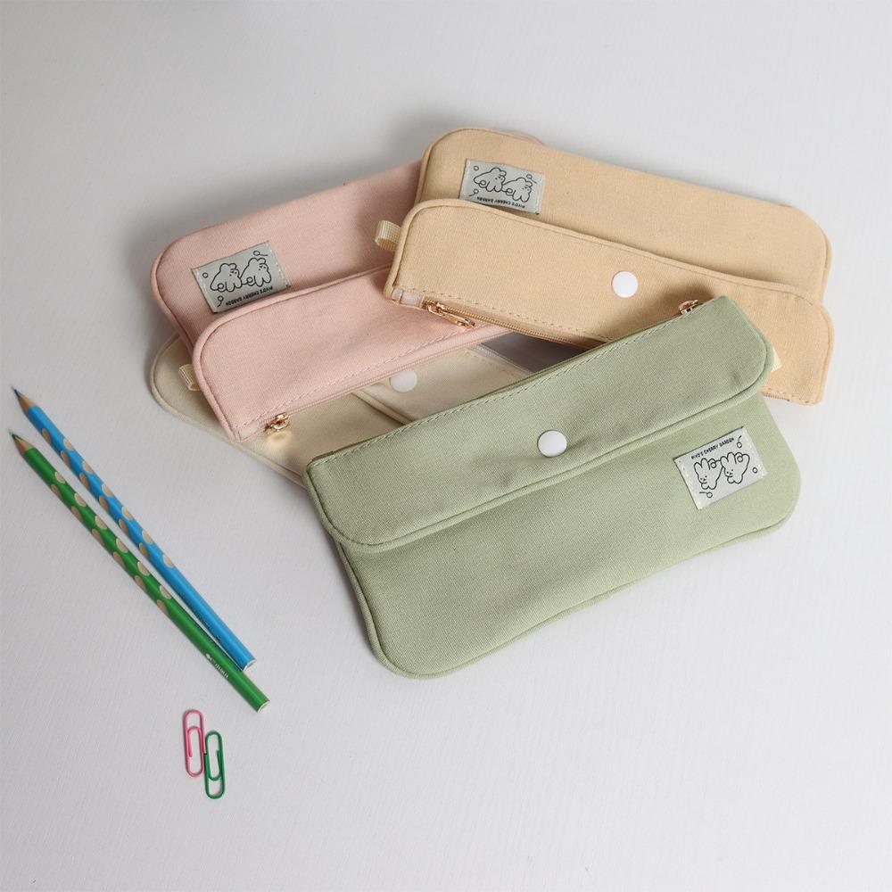

Cotton Key Bag Lightweight Earphone Bag New Pencil Case Women