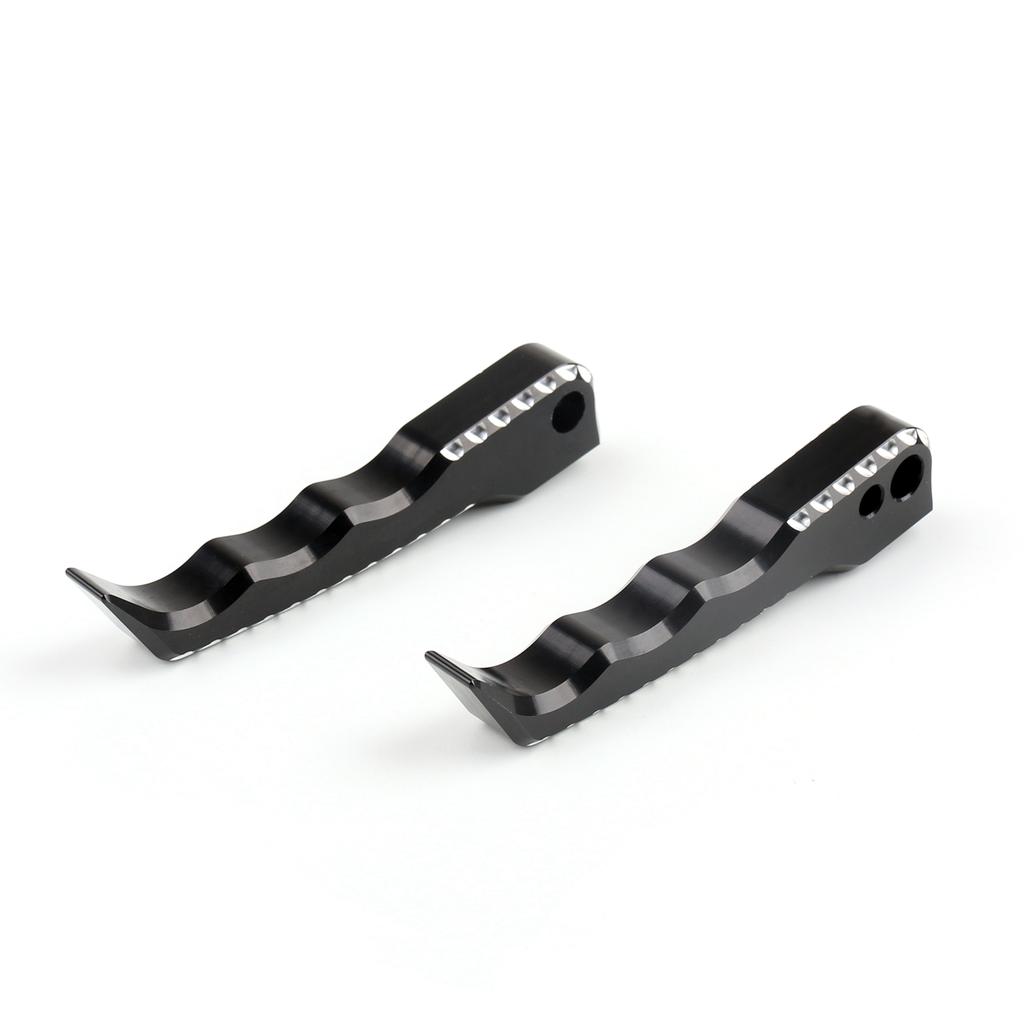 Rear Passenger Footrest Foot Pegs For Suzuki GSXR 1300 Hayabusa 2008-2015 Black