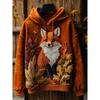 Funny Animal Hoodies Chicken Squirrel Horse 3D Print Women's Hooded Sweatshirts Pullover Y2K Tops Tracksuit Unisex Coat Clothing