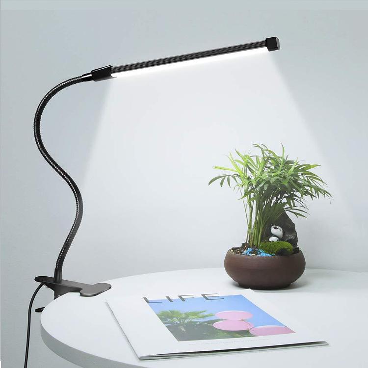 LED Clip-on Desk Lamp with Eye Protection for Dormitories and Bedrooms