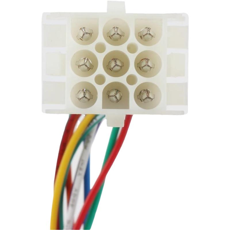 White Wall-Mounted RV Air Conditioner Thermostat Compatible with HVAC Systems, Model 8330D3351