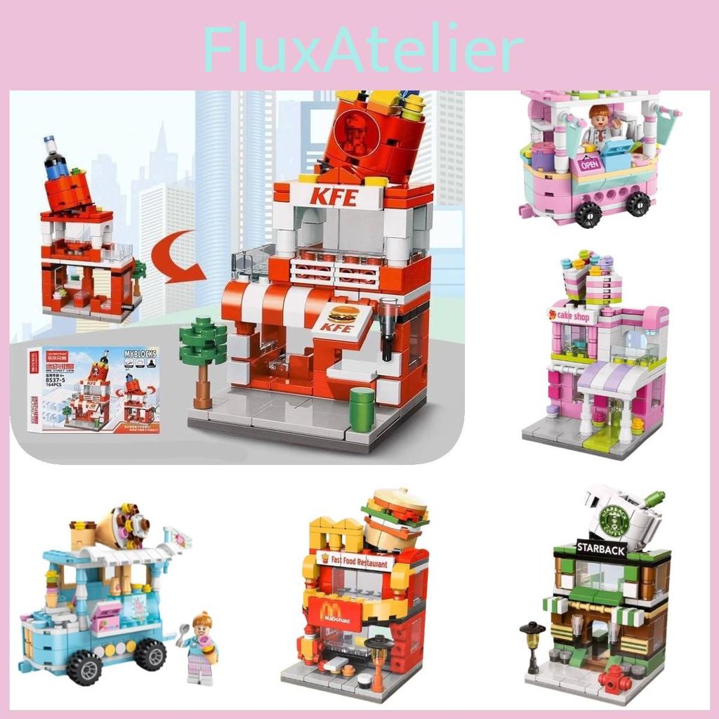 High-quality Abs Plastic Building Blocks Compatible With City Street Scene