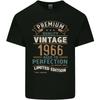 Premium Vintage 60th Birthday 1966 Unisexs Light Cotton TShirt
