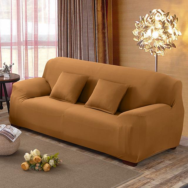 Husă elastică pentru canapea de culoare solidă Huse elastice pentru canapea pentru sufragerie Funda canapea scaun husă canapea Decor acasă 1/2/3/4 locuri