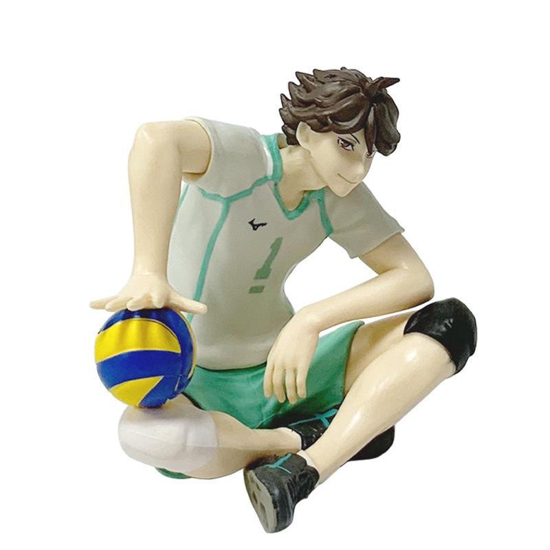 Haikyu! Cartoon Figure Statue Oikawa Toru Kotaro Bokuto Akaashi Keiji Action Anime Model Collection Ornaments Toy Gift