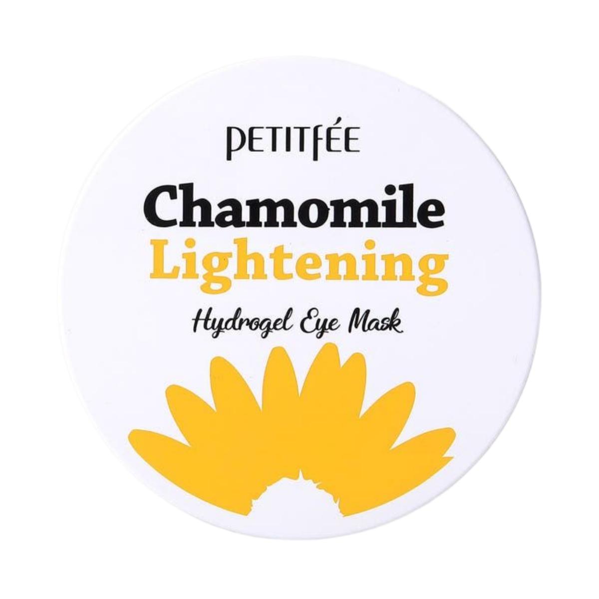 Petitfee Chamomile Lightening Hydrogel Eye Patch Brightening Under Eye Mask 60 Patches 84g