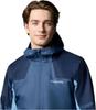 Куртка Columbia Inner Limits III Rain Jacket dark mountain/collegiate navy/ripple blue