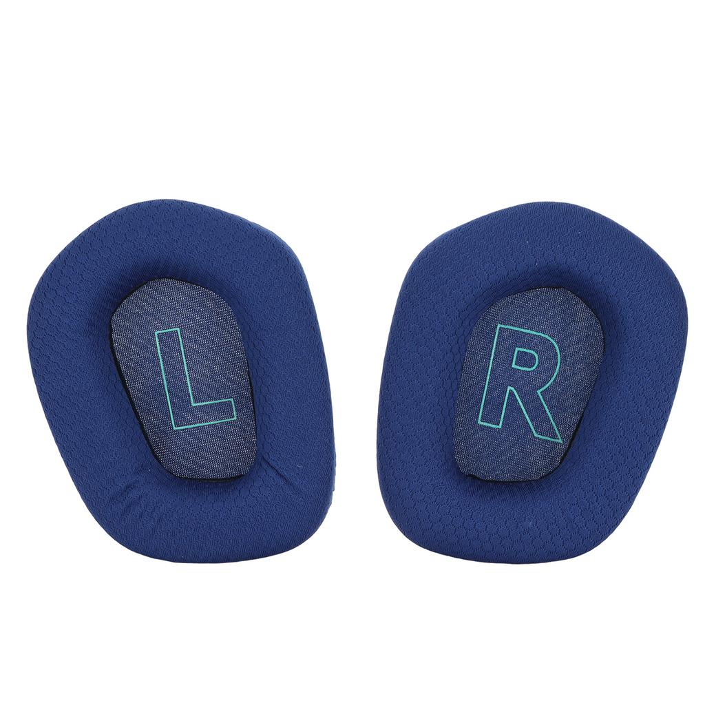 Ear Pads Professional Sound Insulation Headset Ear Cushion Replacement with Soft Breathable Mesh for G733 Headset Blue
