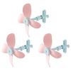 1/3Pcs Windmill Shaped Air Conditioning Ventilator Wall Mounted Air Conditioner Windshield  For Home