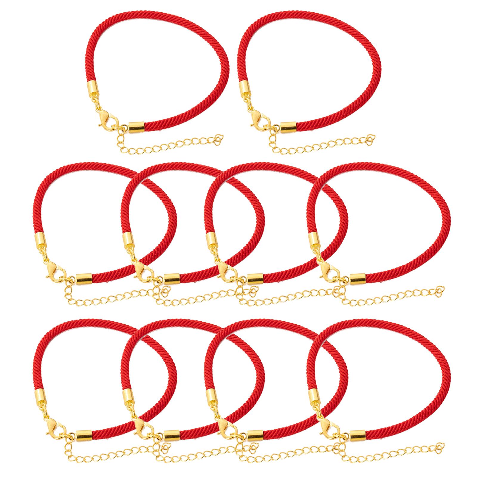 

Браслет-оберег на удачу ручной работы, защитный, ювелирный шнурок, ручная цепочка, уникальный браслет для пары, для женщин, для девушки 2