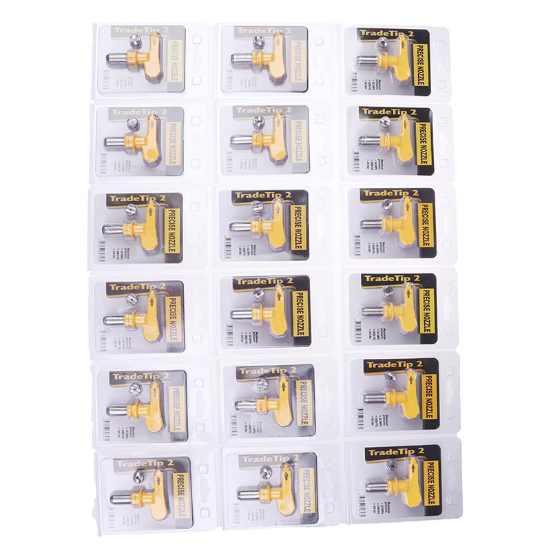 1PC 2/3/4/5/6 Series Airless Spray Gun Tip Nozzle Yellow for Wagner Paint Sprayer Powder Coating Airbrush Nozzle Repair Tool