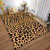 Camouflage Pattern Carpet with Green, Brown, and Beige Military Style Design Suitable for use as an anti-slip    for    room and bedroom sofas