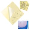 10 Pieces Iatable Patch Repair Kit Self-Adhesive Vinyl Repair Patch Transparent PVC Repair Patches For Swimming Pools