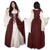 Women Cosplay Medieval Dress Vintage Performance Pirate Costume Irish Dress for Dancing Party Proms Outfit