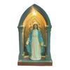 Katedral LED Bønsskrin Natlys Religiøs Bordlampe med Belyst Bue Spirituelle Gaver til Kvinder Mænd Kristne