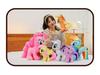 Little Pony Cute Plush Toy - Adorable Pet Pony Figure Cushion, Perfect Gift for Children's Birthdays