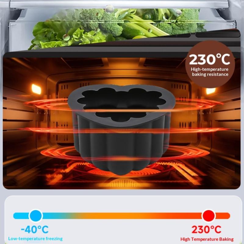 Herz Stern Quadrat Bento Kuchen Silikonform Schokoladenmousse Form Obstkuchen Dekorationen Wiederverwendbar Seife Kerze Gips Herstellungsform