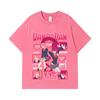 275 GSM Washed T-shirts 100% Cotton Dandadan V11 Aira Print Unisex Heavy Cotton T Shirt