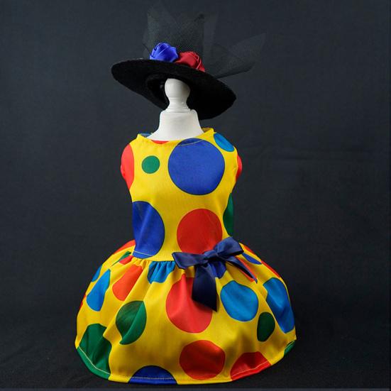 Psí šaty ve stylu halloween Tenké Přiléhavé Prodyšné Dobrá Tažnost Oblékání Pevný uzel v pase