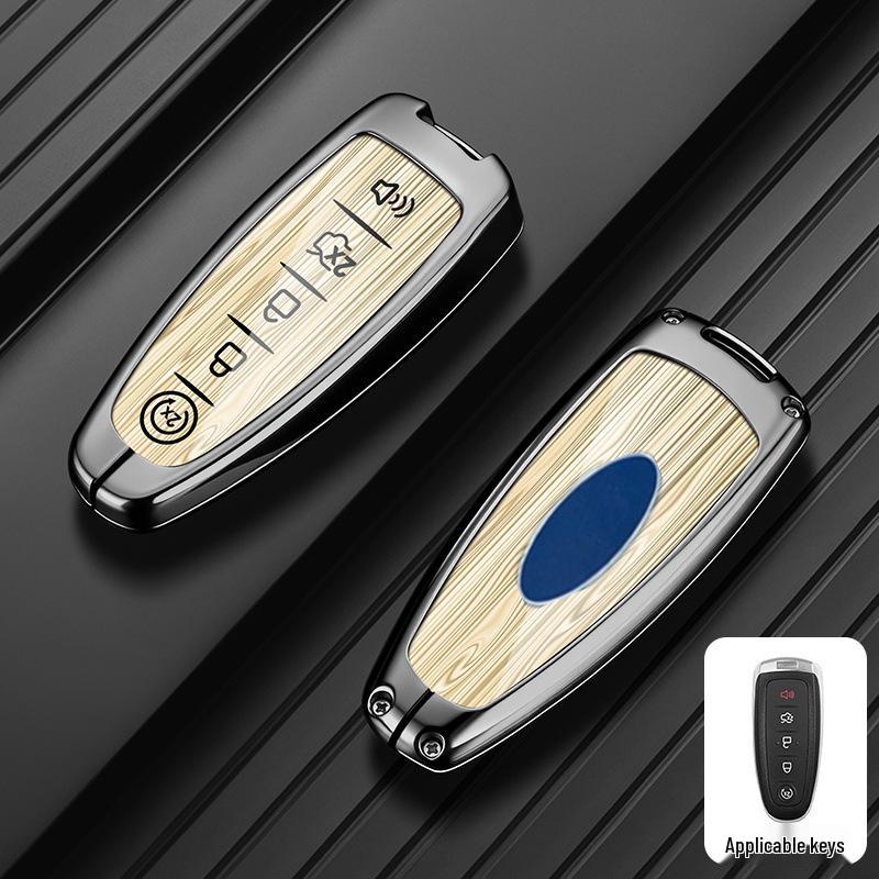 Compatible Key Case for Ford Mondeo, Edge, EVOS, Explorer, and Focus
