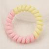 Frosted Color-Matching Telephone Line Hair Ring - Large Bracelet & Headband for Face Washing and Ponytails