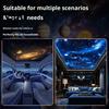 Interior Car Decoration Accessories USB Starry Sky Projection Lamp, Manual Focus Projector Light, Night Light for Vehicle Ambient Room, Romantic