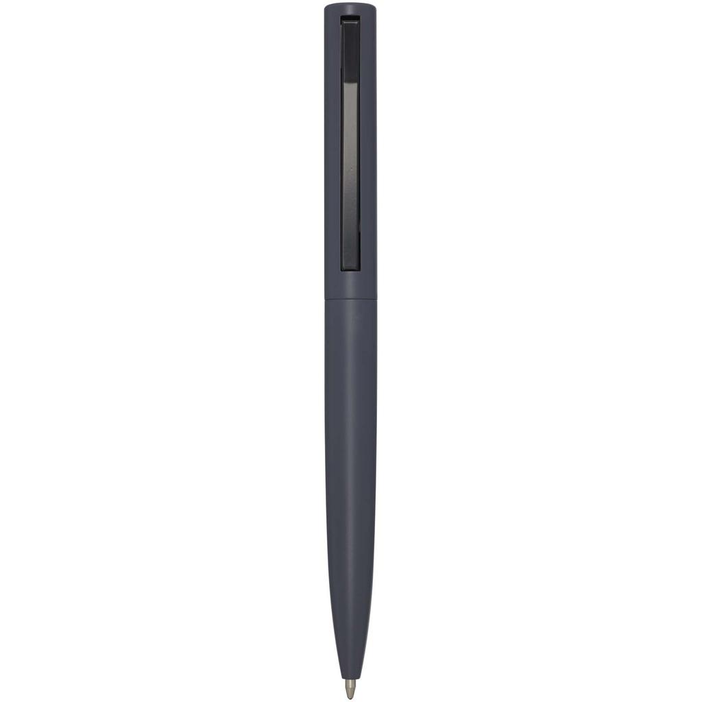 Pen of recycled aluminum "Juana" (blue ink) Twilight gray