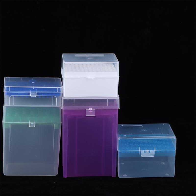 Lab 10Ul/200Ul/1Ml/5Ml/10Ml Plastic Pipettor Tip Box For Experiment Pipette Tip Holder Box Micropipette Plastic Pipette Tip Box