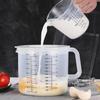 2500 ml Messbecher, Lebensmittelqualität, großes Fassungsvermögen, gute Dichtungswirkung, hohe Genauigkeit, auslaufsicher, multifunktionaler Kunststoff