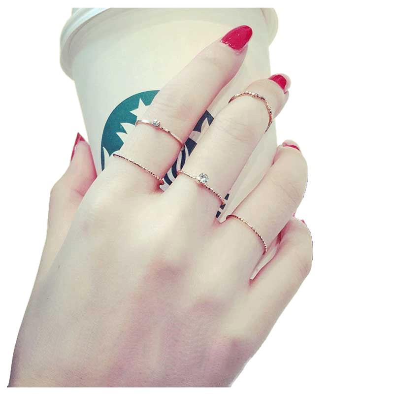 French Retro Large-Size Twist Ring for Women with Thick Fingers