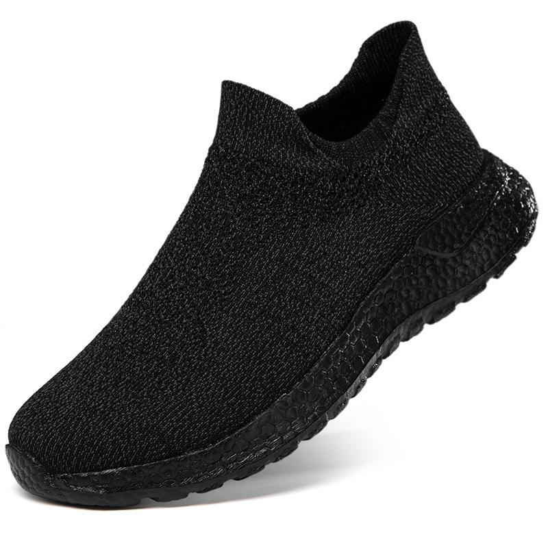 Große Größe Fly-Woven Sportschuhe Herren Frühling und Sommer Neue lässige Herrenschuhe Leichte atmungsaktive Mode Socken Schuhe