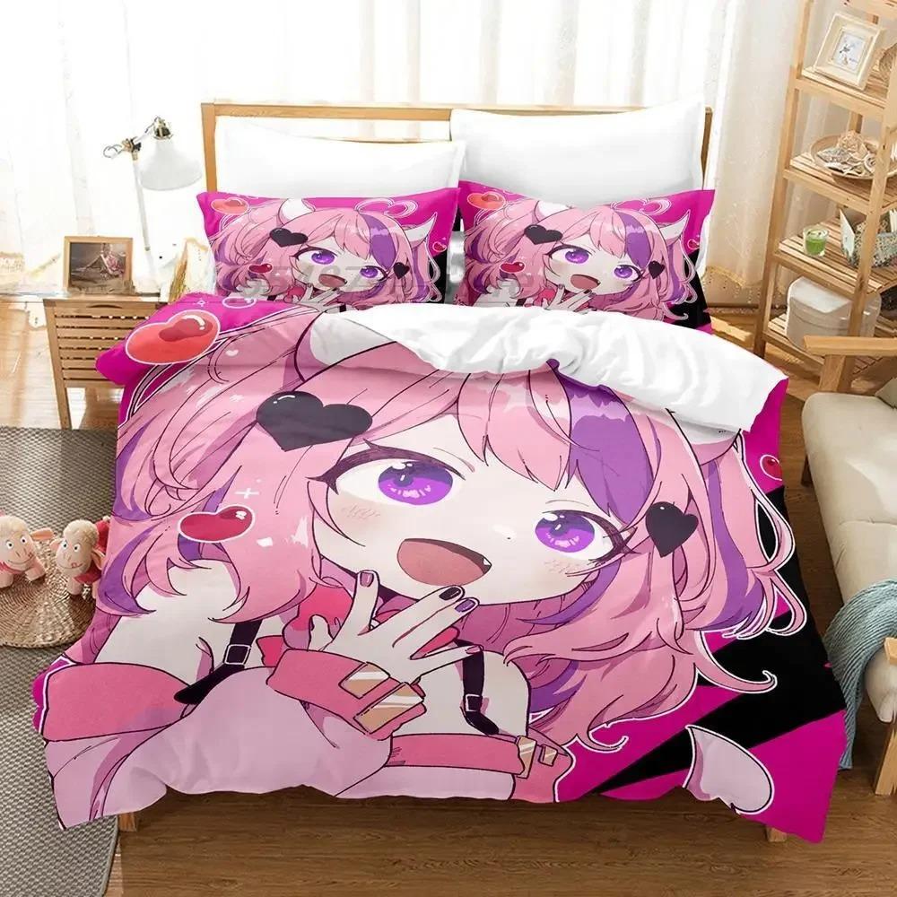 

Ironmouse Bedding Set Single Twin Full Queen King Size Bed Set Adult Kid Bedroom Duvet cover Sets 3D Print Anime Kawaii Bedding EU Single 135x200cm
