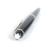 Excellent MONTBLANC Fountain Pen Meisterstck Classic Cap Type Black Gold 14K Mens Used