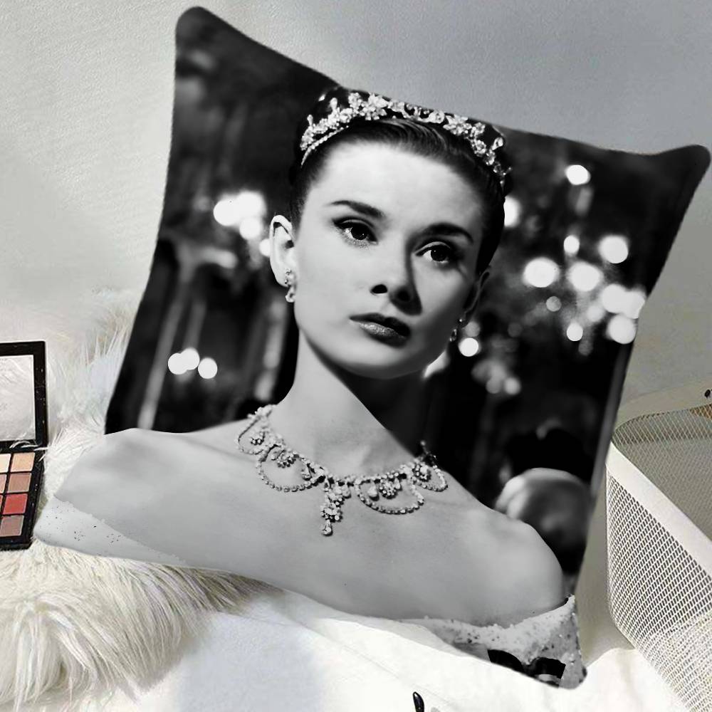 Movie RRoman Holiday Pillow Case Square Pillow Bedroom Sofa Leisure Comfort Cushion Car Home Decoration