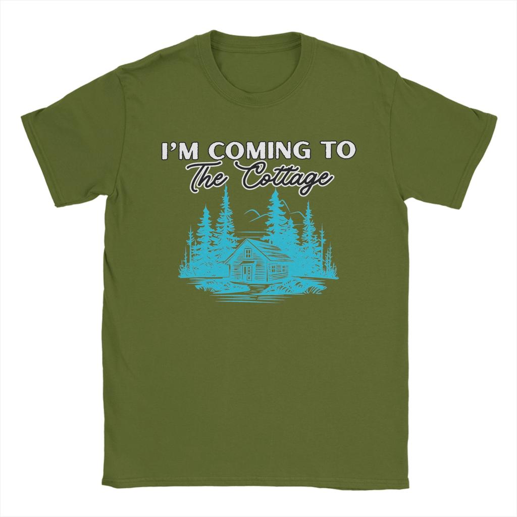 Heated Rivalry I Ilya Rozanov Iam Coming to the Cottage Leisure Cotton Tees Short Sleeve T Shirt Crew Neck Tops Gift Idea