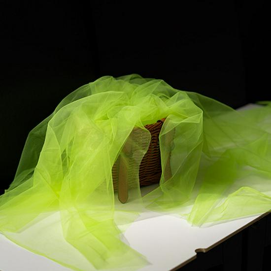 Fairy Mist Soft Tulle Fabric: Handmade Solid Color Lace Veil for Clothing DIY Projects