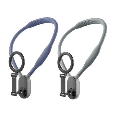 Versatile Magnetic Neck Hanging Holder Bracket Lazy Phone Video Shoot Accessories Compatible for Action Camera Shooting