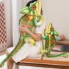 Realistic Plush Chameleon Stuffed Toy Large 80cm And 110cm Soft Pp Cotton