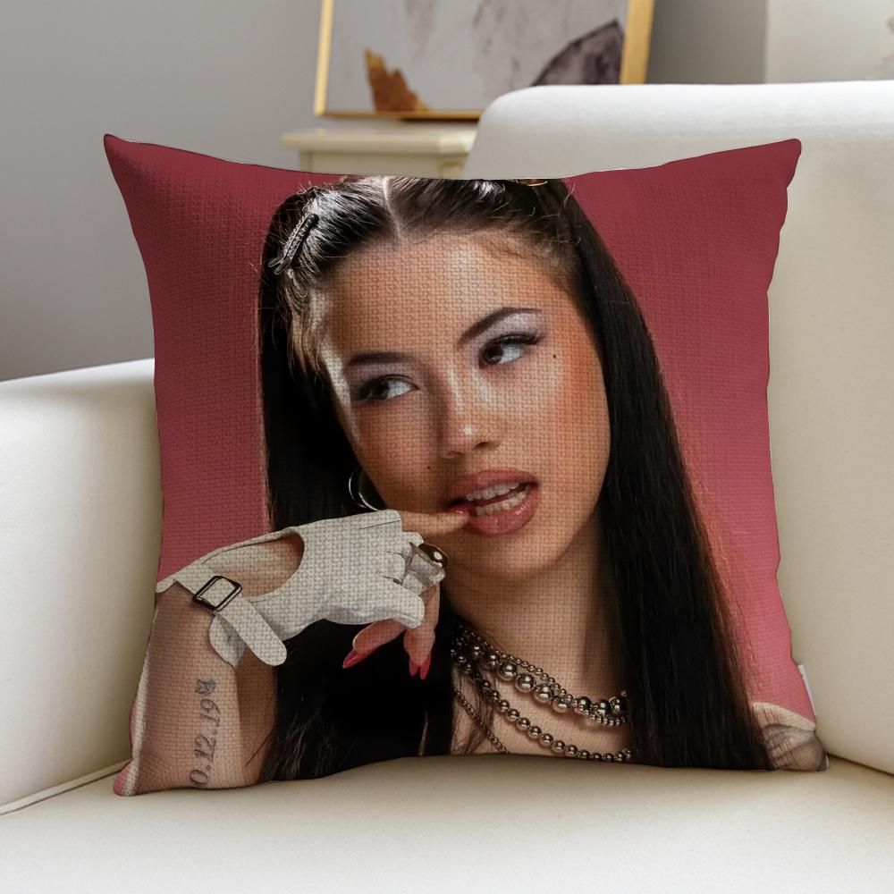 Creative AAnna PepeS Cushion Cover Breathable and skinfriendly linen pillowcase square removable and washable cushion