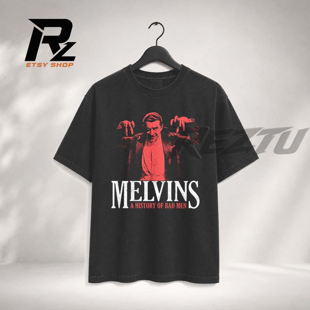 Melvins A History of Bad Men T-Shirt, Grunge Rock Graphic Tee
