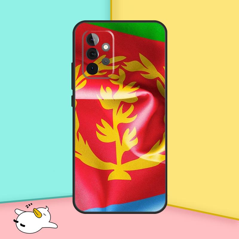 Eritrea Flag Case For Samsung Galaxy A15 A55 A35 A52 A32 A12 A16 A26 A36 A56 A53 A33 A13 A14 A34 A54 A17
