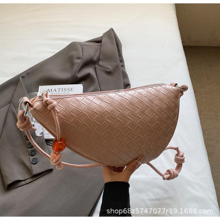 Dumpling Bag Fashion New 2025 Bag Bag Women's Armpit Cute Trendy Retro Knitted Niche Casual Crossbody Bag